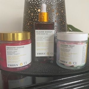 Truly Skin Care and beauty products.